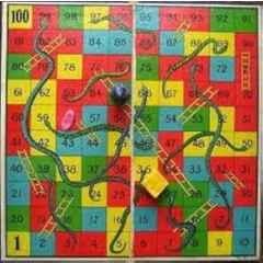 Forgesy Multicolour Ludo & Snake Ladder