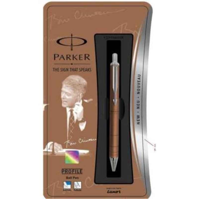 Parker Blue Ink Profile Copper CT Ball Pen