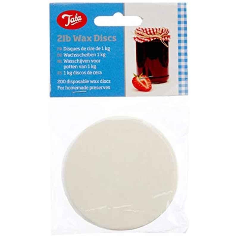 Tala 7cm Plastic Beige Wax Discs, 10A10148 (Pack of 200)