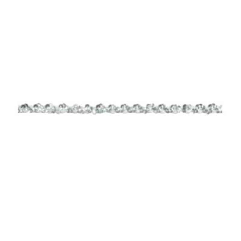 Sequin Art 1/2 inch Silver Cupped Sequin Scroll Trim