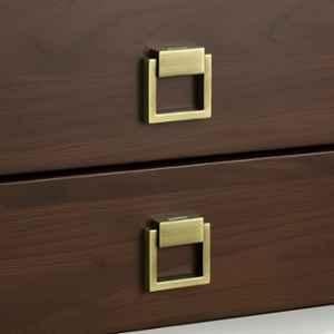 Plantex 2 inch Zinc Brass Antique Drawer Kadi for Home & Office, SH-358 (Pack of 2)