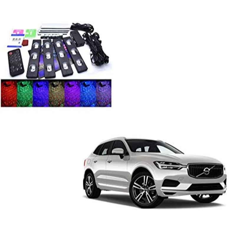 Kozdiko 4 Pcs Plastic LED Car Starlights Kit with 7 Different Colors for Volvo XC60