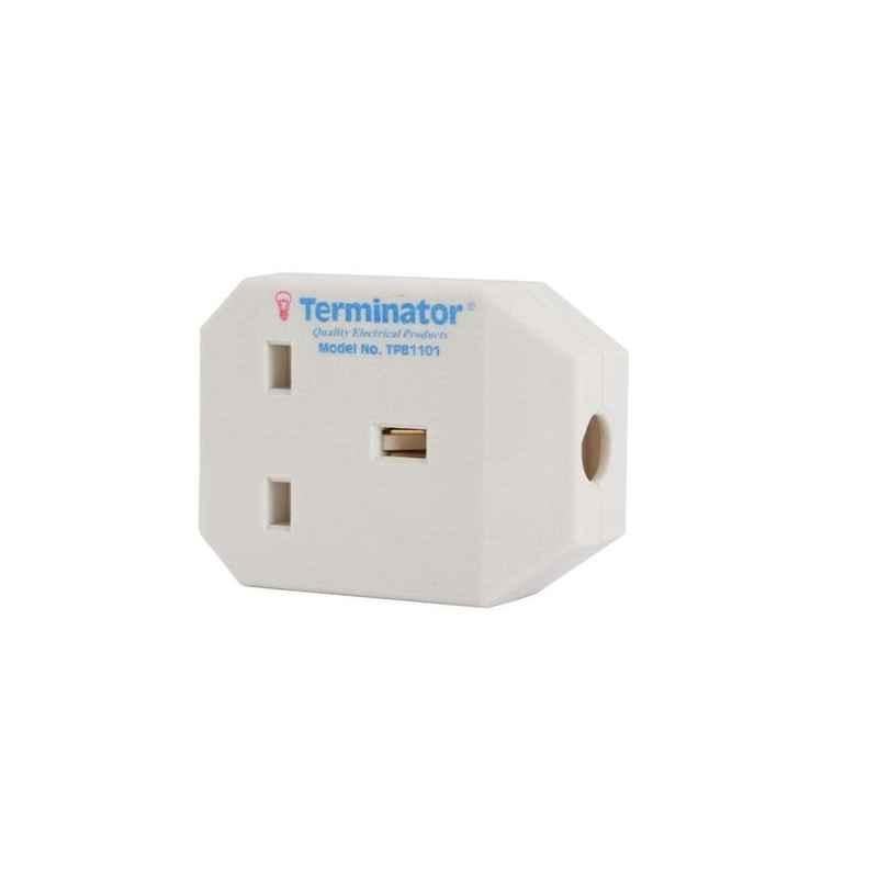 Terminator TPB Type G One Way UK Power Extension Socket, 1101