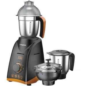 Crompton Life Active Series 750W Orange & Black Mixer Grinder with 3 Jars, BoltMix Cool