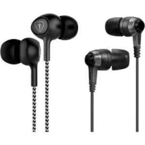 Tiitan S9 Black Wired Earphones & S11 Wired Headset with Mic Combo