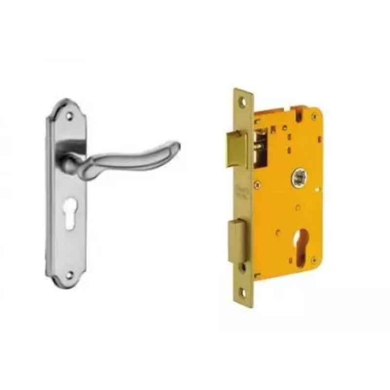 Dorset HL Series Monarch 8 inch Stainless Steel Silver Gold Finish Door Handle Lock Set with