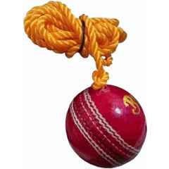 QUIT-X 7.62cm Standard Red Handcrafted Cricket Training Ball