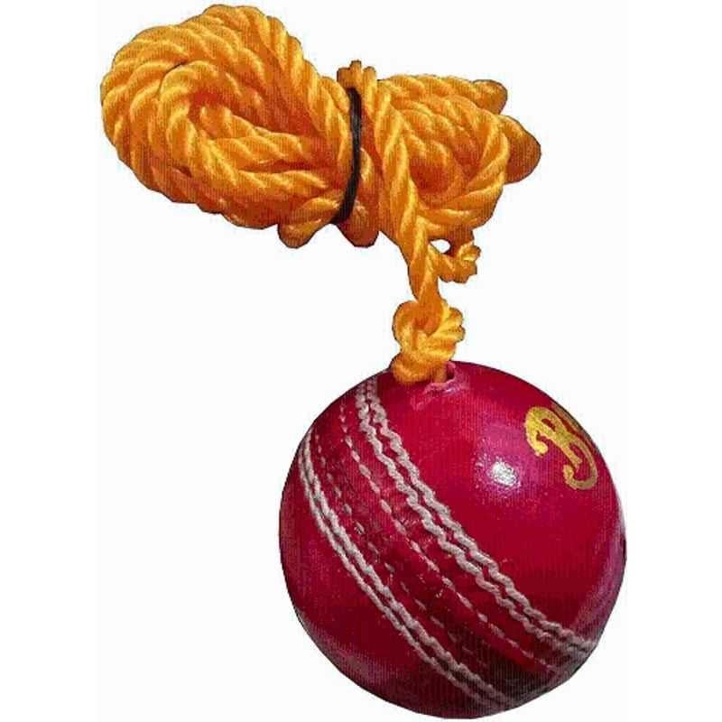QUIT-X 7.62cm Standard Red Handcrafted Cricket Training Ball