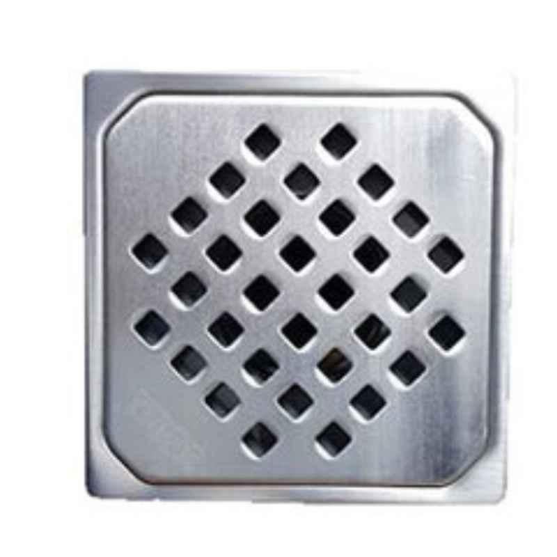 Sundex Stainless Steel Floor Strainer Bathroom Water Drain Trap, SD1020