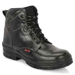 Kavacha S141 Leather Black Steel Toe Safety Shoe, Size: 11