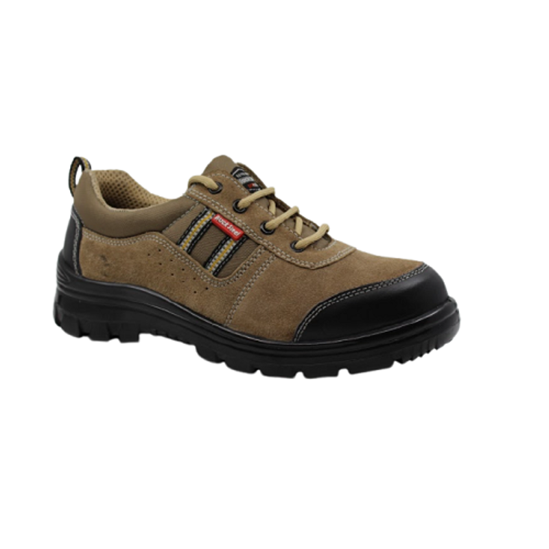 Blacksteel Diorite X4 (BG) Leather Steel Toe Brown Safety Shoes, Size: 7