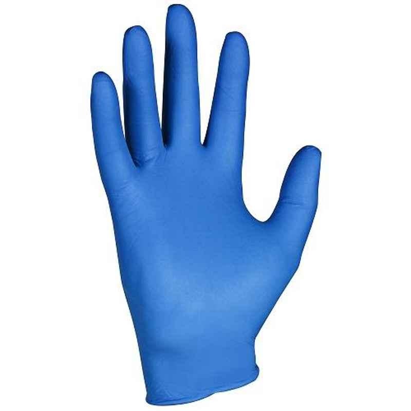 Kleenguard G10 200 Pcs Large Ambidextrous Powder Free Arctic Blue Nitrile Glove Box, 90098
