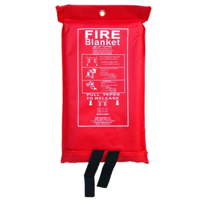 Taha Safety Fiberglass Cloth White Fire Blanket, Size: 4x6ft