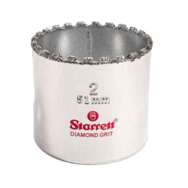 Starrett 51mm Silver Diamond Grit Hole Saw, KD0200-N