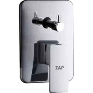 ZAP Brass Chrome Finish High Flow Square Diverter Full Set, ZXR83100