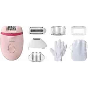 Philips 15W Pink Corded Epilator with 60min Duration, BRE285/00