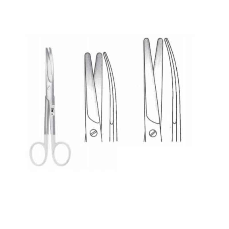 Alis 14.5cm/6 inch Scissors with Tungsten Carbide Inserts Mayo Curved, A-GEN-308-14