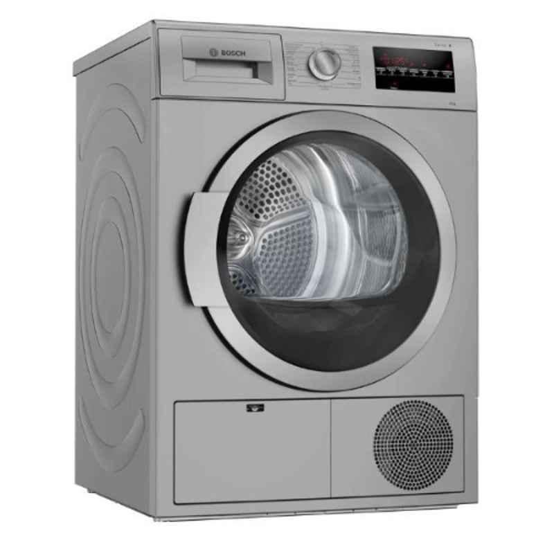 Bosch Series-6 9kg Gray Front Load Condenser Dryer, WTG8640SGC