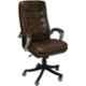Veeshna Polypack Fabric Brown High Back Office Executive Chair, CRH-1041