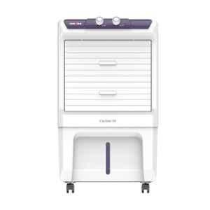 Kenstar Cyclone 60 105W 60 Litre Polypropylene White Personal Air Cooler with Honeycomb Pad Cooling & 1 Year Warranty, CK60PS2500F