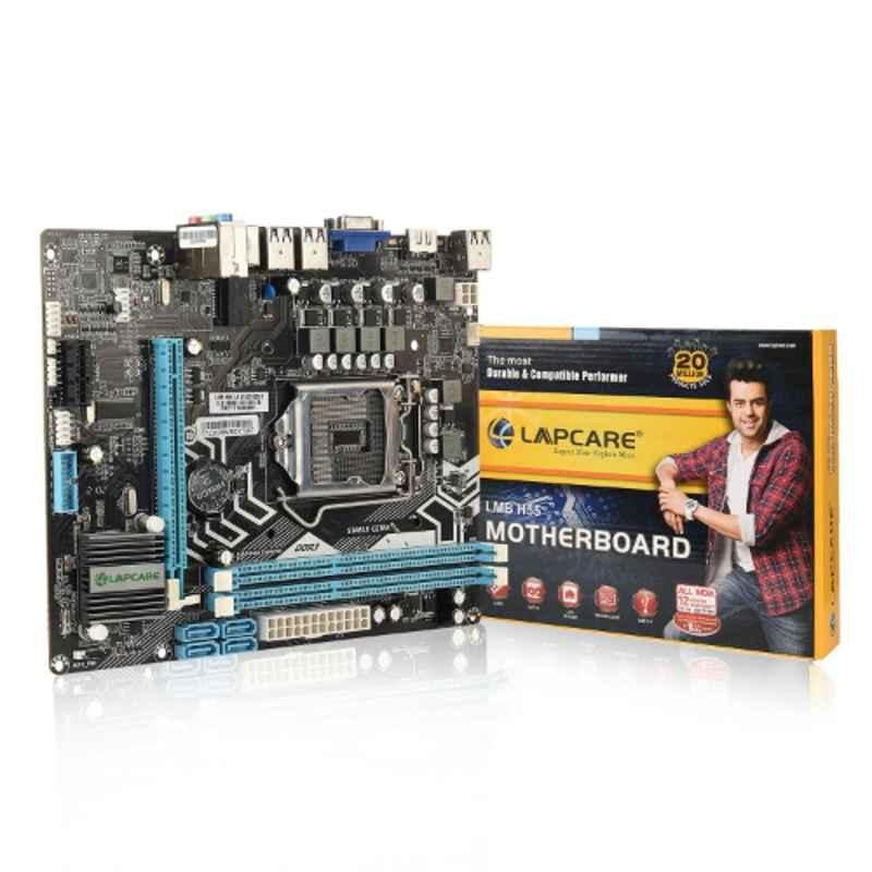 Lapcare LMBH55 DDR3 Motherboard with Intel Chipset for Socket i3, i5 & i7 Series CPU, LKMBSO6231