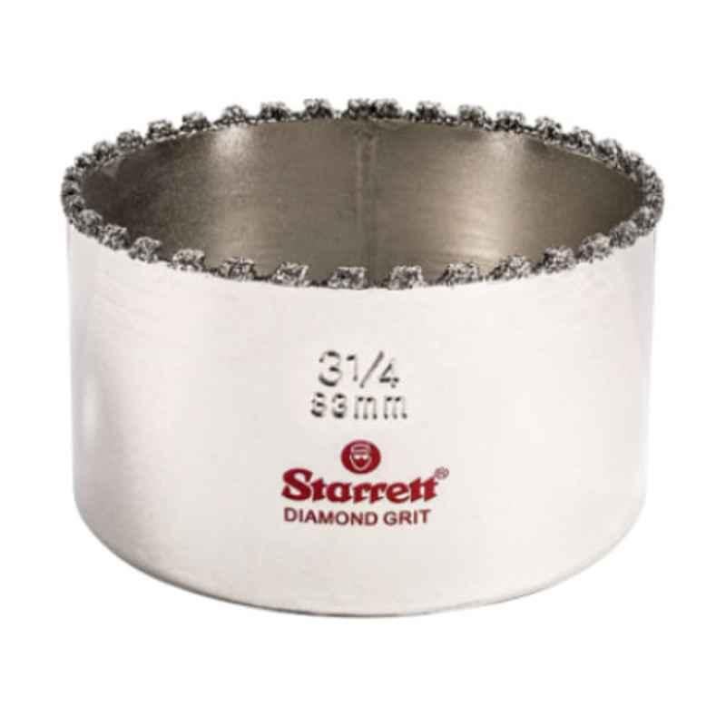 Starrett 83mm Silver Diamond Grit Hole Saw, KD0314-N