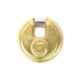 Europa 9.5mm 14 Pin Brass Matt High Security Disc Padlock, P370