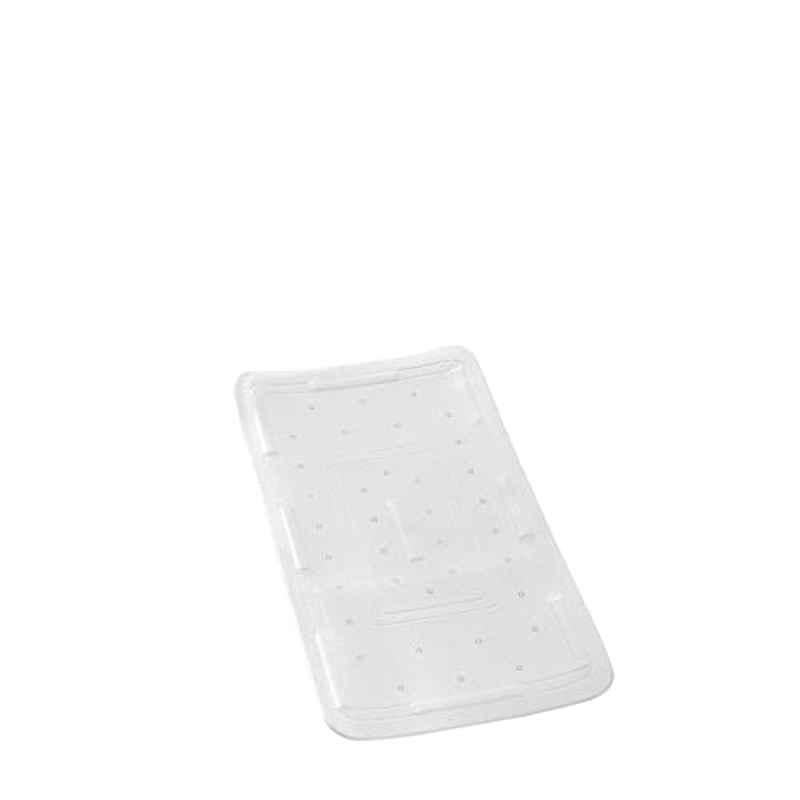 Wenko Plastic White Rubber Bath Mat, 3010401100