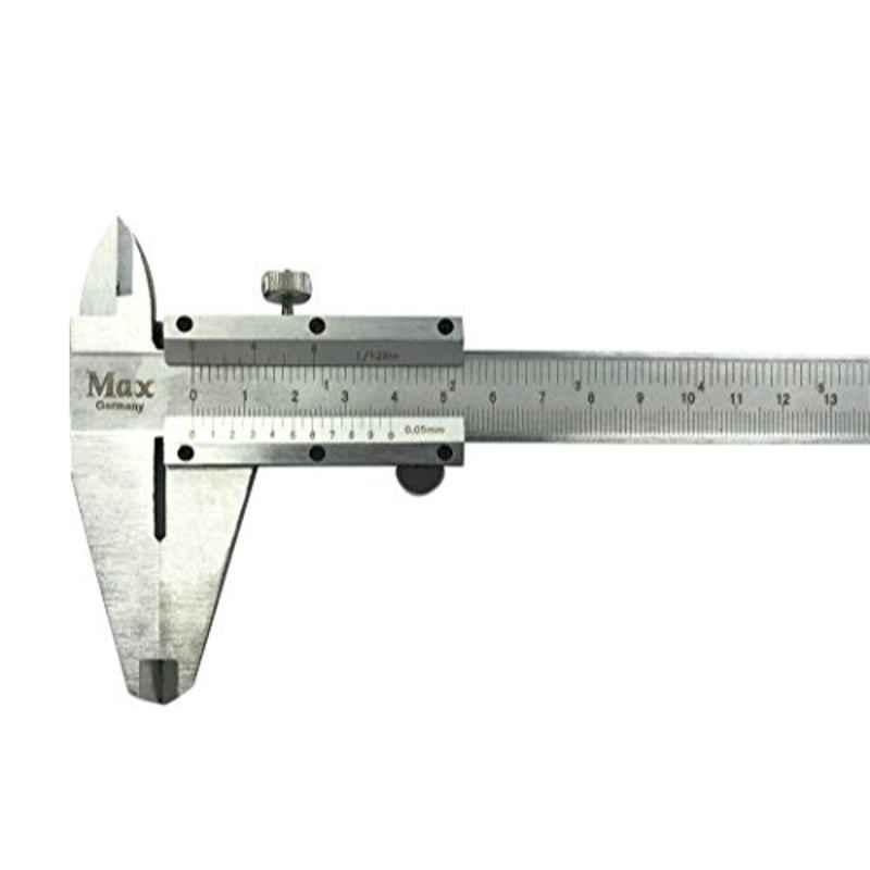 Max Germany 12 inch Stainless Steel Analog Style Manual Vernier Caliper