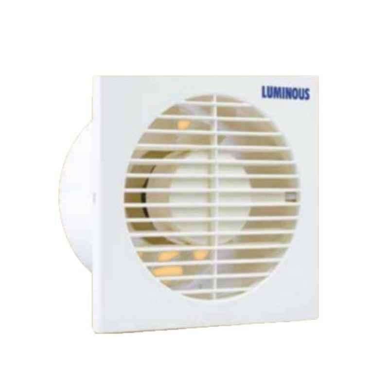 Luminous Vent Axial White Ventilation Fan, Sweep: 150 mm
