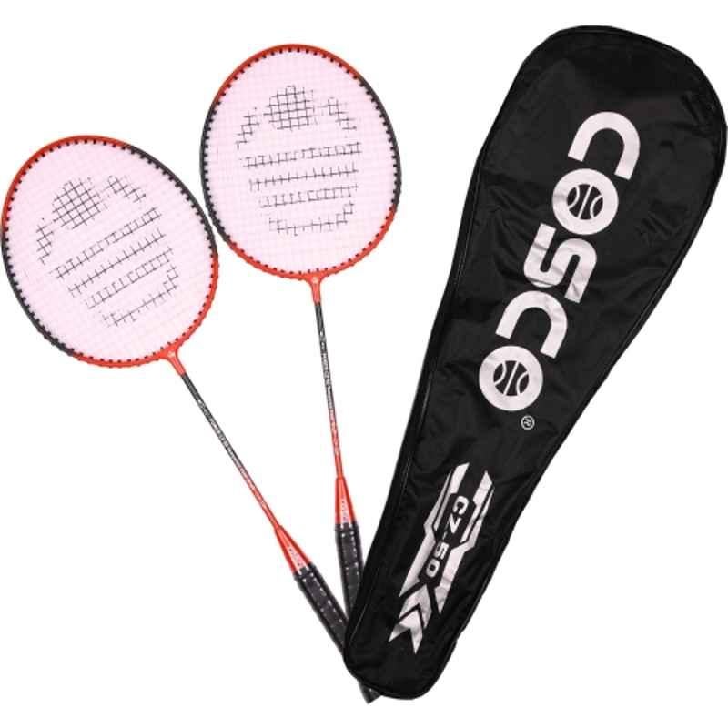 Cosco CZ 50 Twin 9g Orange Strung Badminton Racquet (Pack of 2)