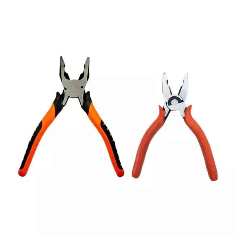 Sky Blue 2 Pcs 7.8 inch Lineman Plier Combo, SBE_PLIER_COMBOS_COMBO_400