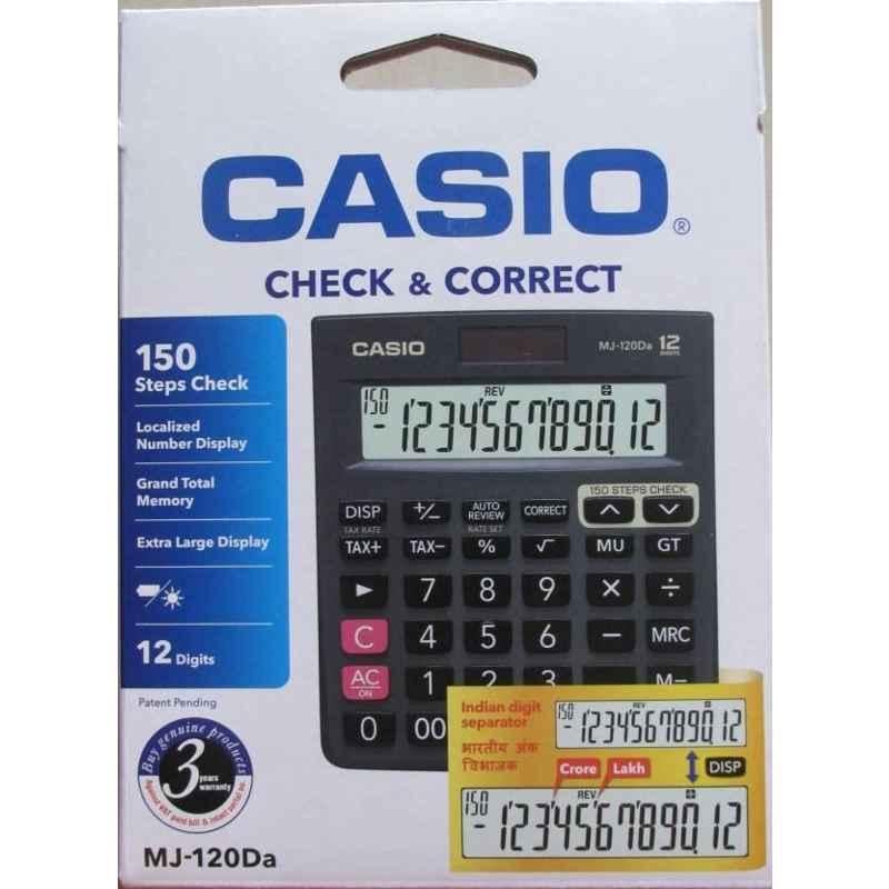 Casio MJ-120Da Basic Calculator