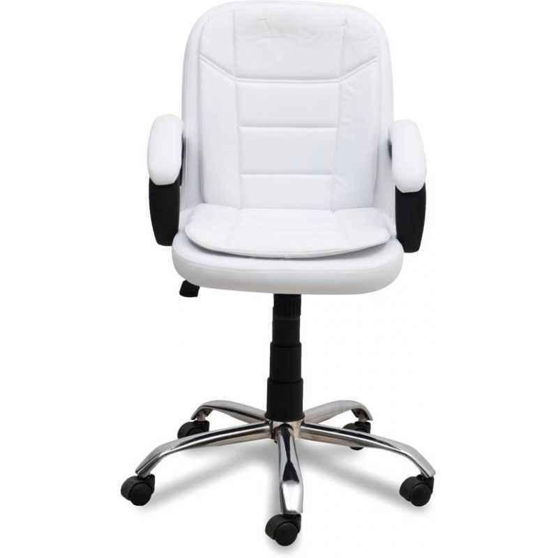 Caddy PU Leatherette Adjustable Study Chair with Back Support, DM129