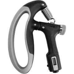 GLS Supreme 10-60kg Plastic Black & Grey Exerciser Fitness Hand Grip