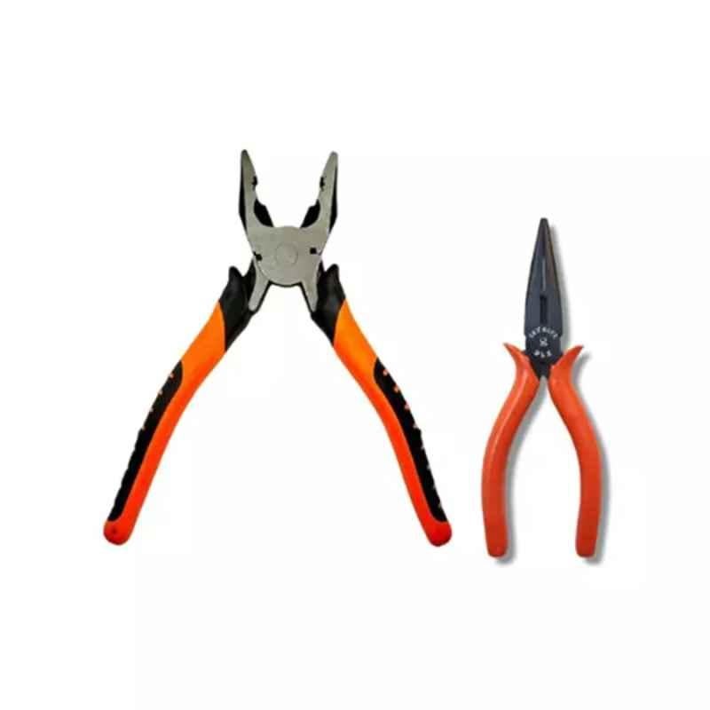 Sky Blue 2 Pcs 7.8 inch Lineman Plier Combo, SBE_PLIER_COMBOS_COMBO_420