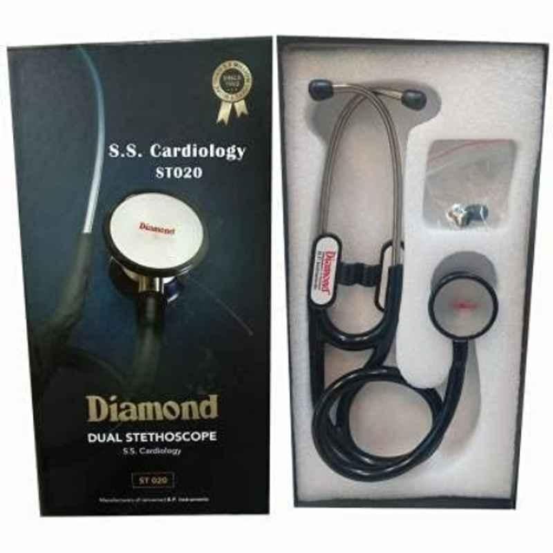Diamond ST 020 Brass Dual Sided Cardiology Stethoscope