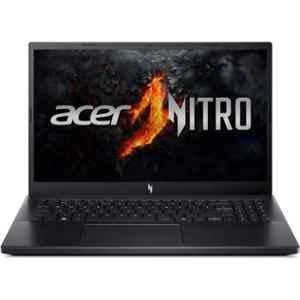 Acer ANV15-41 Nitro Obsidian Black Gaming Laptop with AMD Ryzen 7 Octa Core 7735HS 16GB/512GB SSD/Windows 11 Home & 15.6 inch Display, NH.QPFSI.003