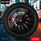 Auto Pearl 4 Pcs 14 inch ABS Black Wheel Cover Set for Maruti Suzuki Swift Dzire T-1