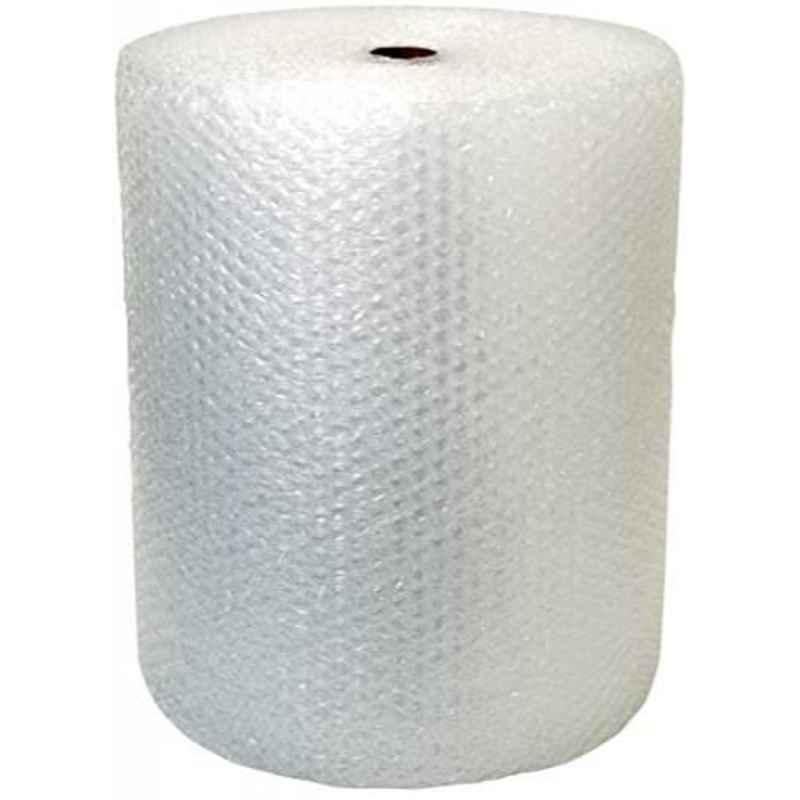Veeshna Polypack 50m 1ft Bubble Wrap Packing Roll with 10 Smiley Batch Pins, SP-08