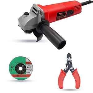 Walkers 800W 4 inch Angle Grinder with Grinding Wheel & Wire Cutter, WKCB467