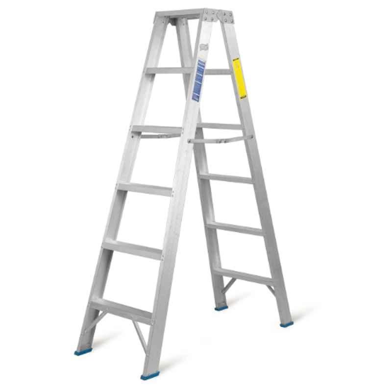Topman 4 Step Aluminium Heavy Duty Two-Way Ladder, HDTWAL4