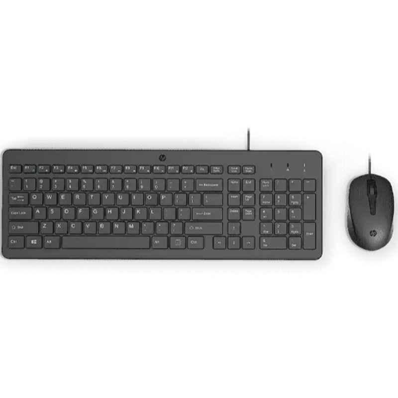 HP 150 Wired Keyboard & Mouse Combo, 240J7AA