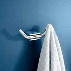 Plantex Robe Hook for Bathroom/304 Grade Stainless Steel Towel Hook/Cloth Hanger/Bathroom Accessories Regent, Chrome