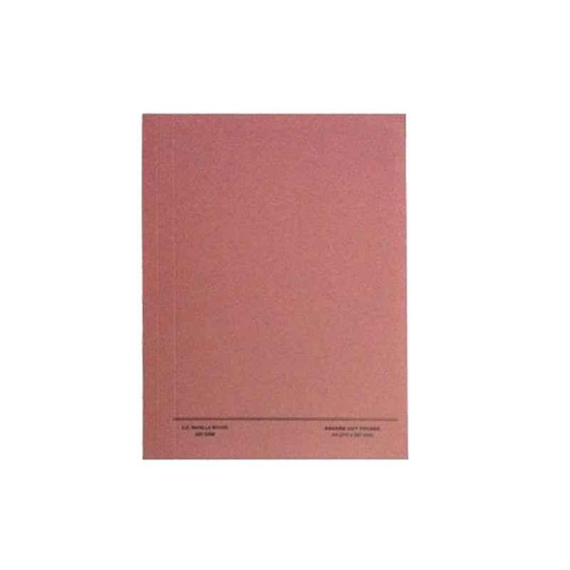 FIS A4 Pink Square Cut Folder, (Pack of 10)