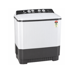 LG 10kg Plastic 5 Star Semi-Automatic Top Load Dark Gray Washing Machine, P1040RGAZ