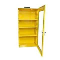 Lukko Safety Large Lockout Tagout Station with 3 Adjustable Shelves, LS-S41
