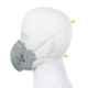 Mallcom M 2102P Protective Gear White Face Mask (Pack of 50)
