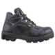 JCB Excavator Black Steel Toe Work Safety Shoes, Size: 8