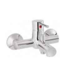 Somany Florence Brass Chrome Finish Single Lever Wall Mixer with Provision for Telephonic Shower Arrangement, 272110190041